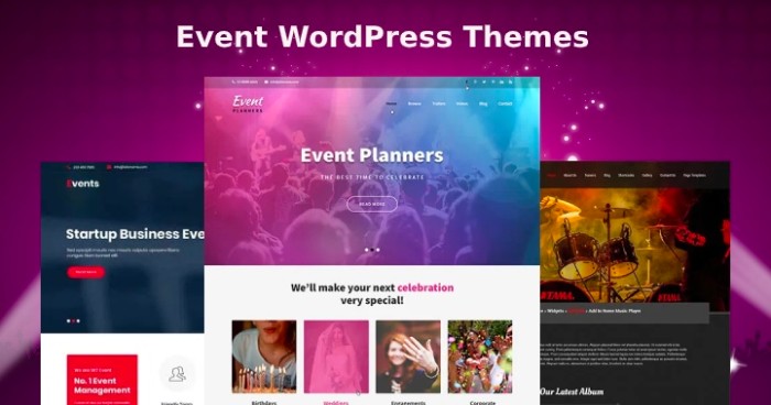 best wordpress event themes, Event