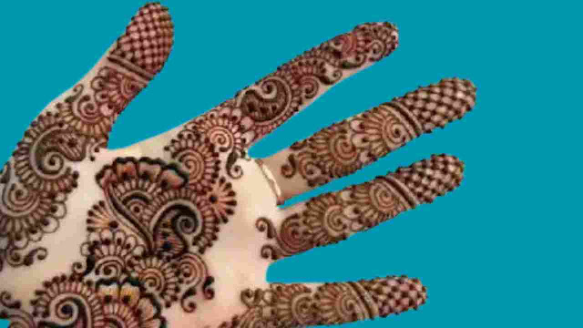 eid ke tyohar ke liye mehndi design