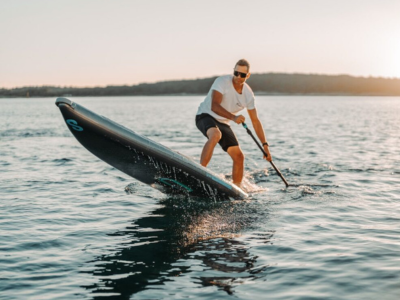 technique de rame en paddle du cross-step