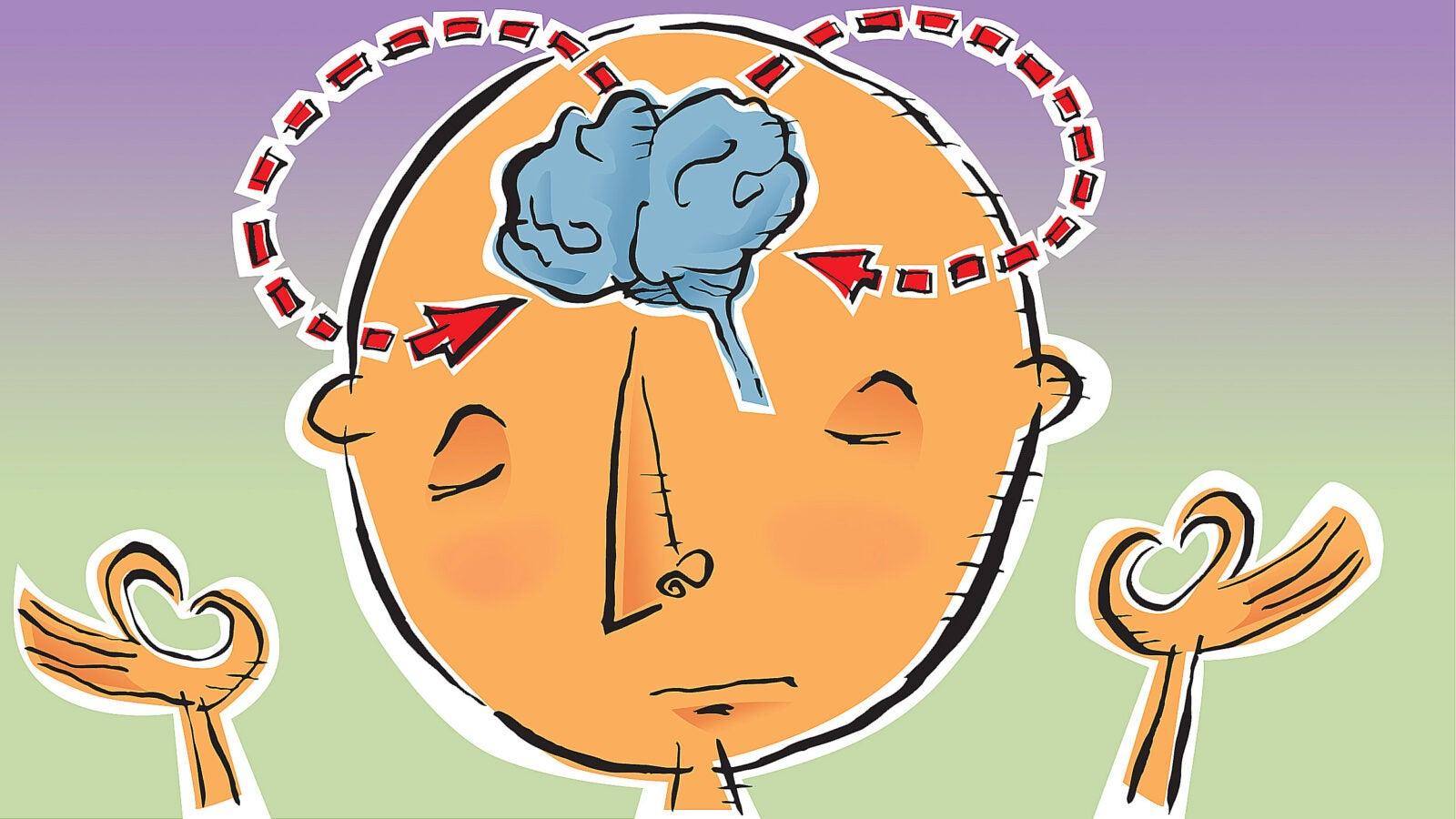 Harvard researchers study how mindfulness may change the brain in depressed  patients — Harvard Gazette