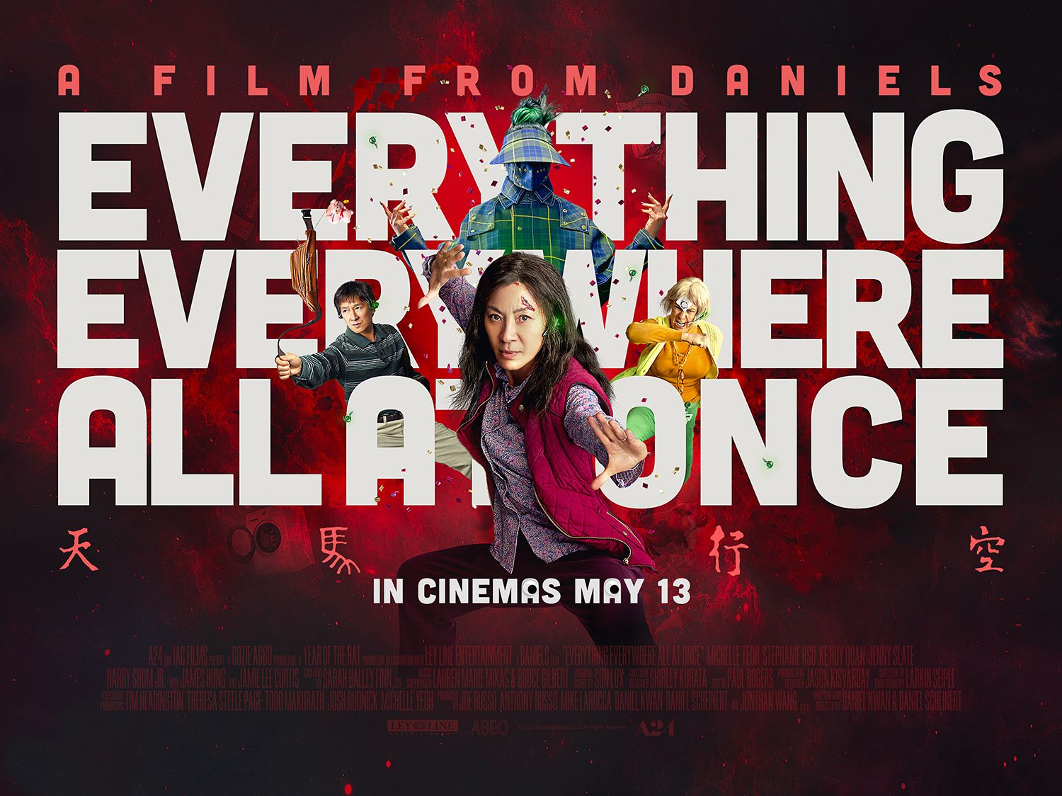 Movie banner for “Everything Everywhere All at Once”