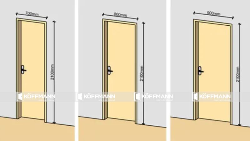 Kích thước cửa thông phòng chuẩn nhất cho ngôi nhà của bạn