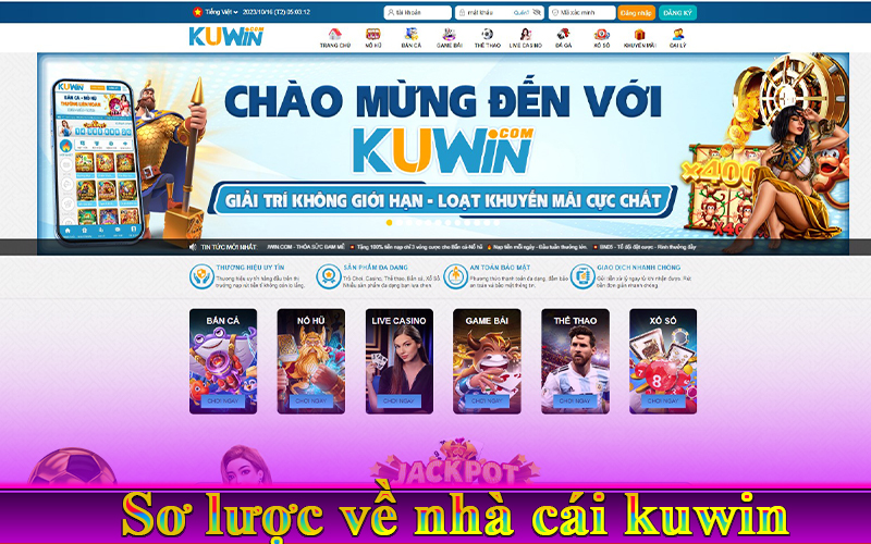 Giao diện nhà cái kuwin