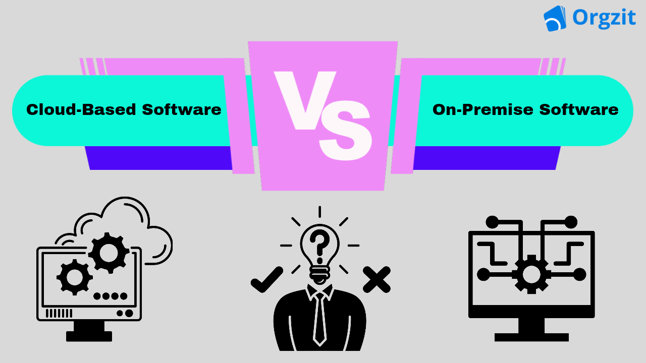 Cloud-based software vs on-premise software 