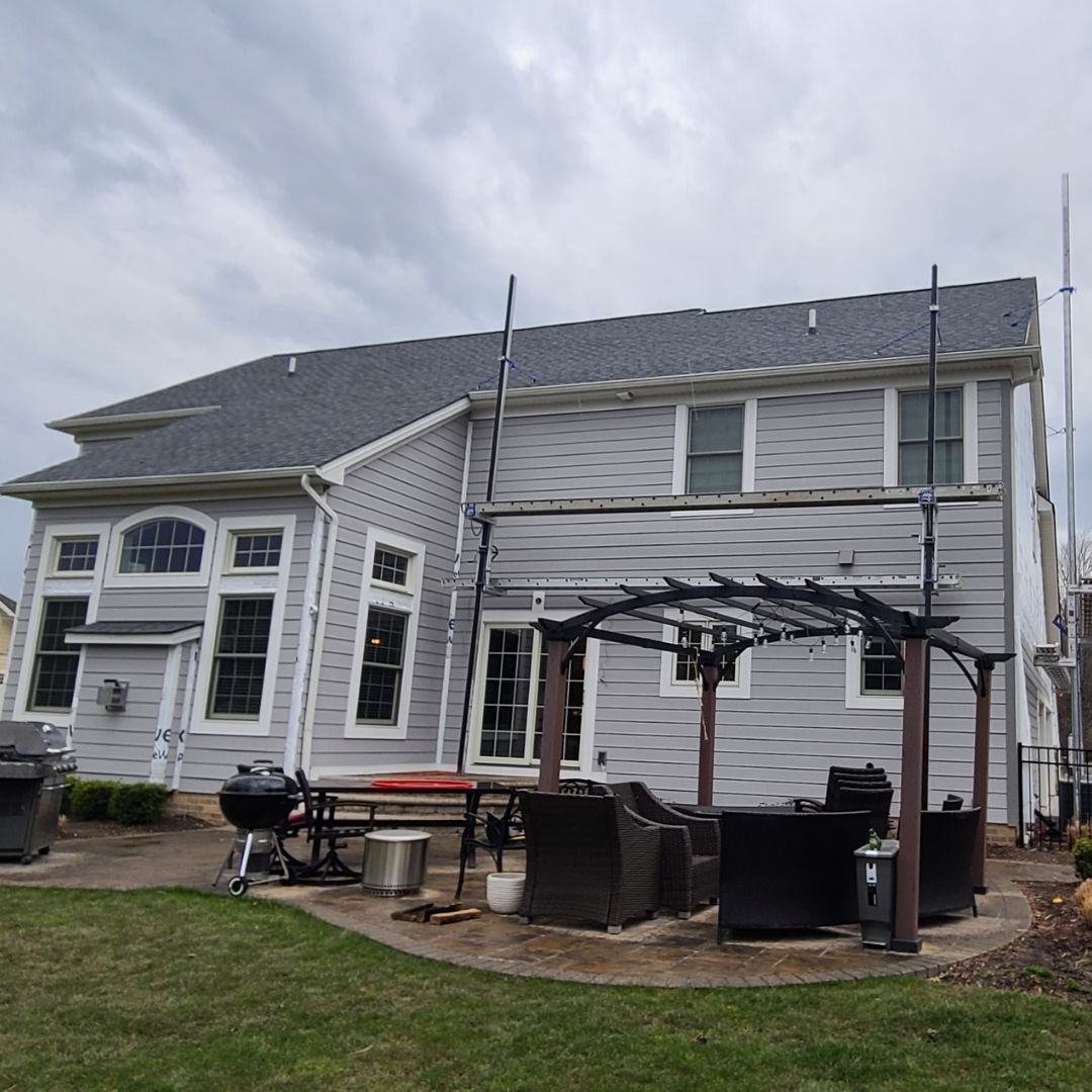 A beautifully completed siding project by Burton Roofing and Siding, Hudson OH