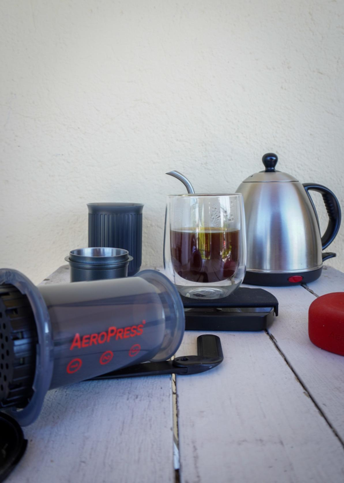 aeropress go method for camping