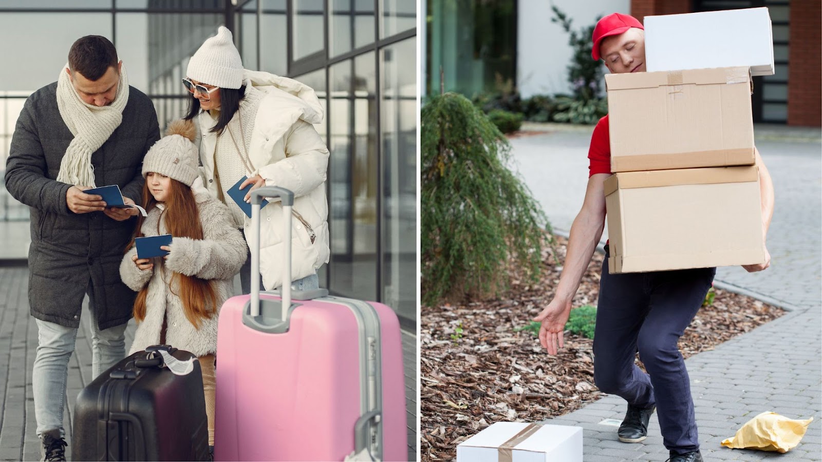Airlines vs luggage delivery services