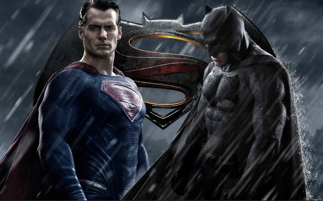 Superman vs batman poster 