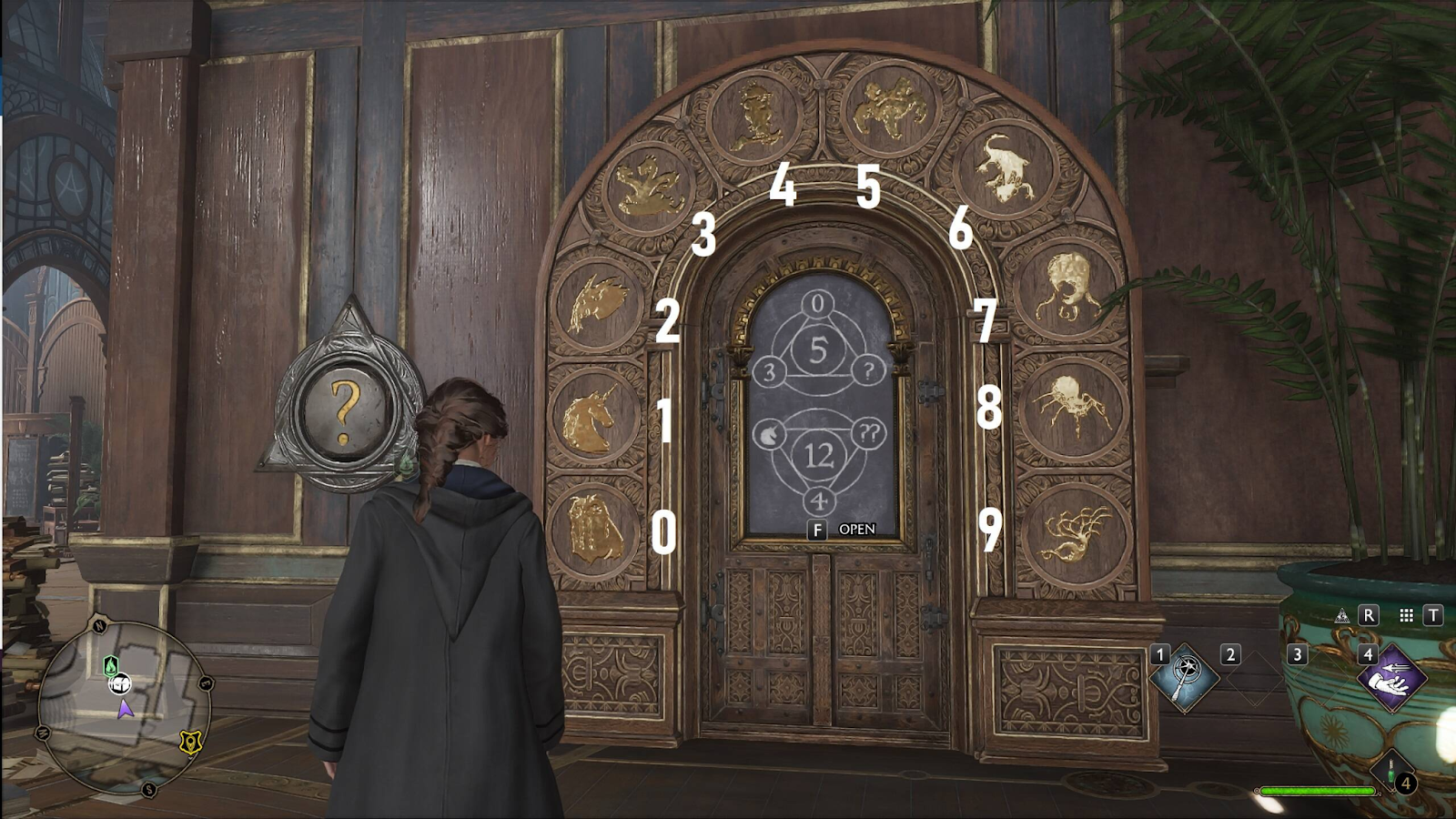 Hogwarts legacy puzzle doors