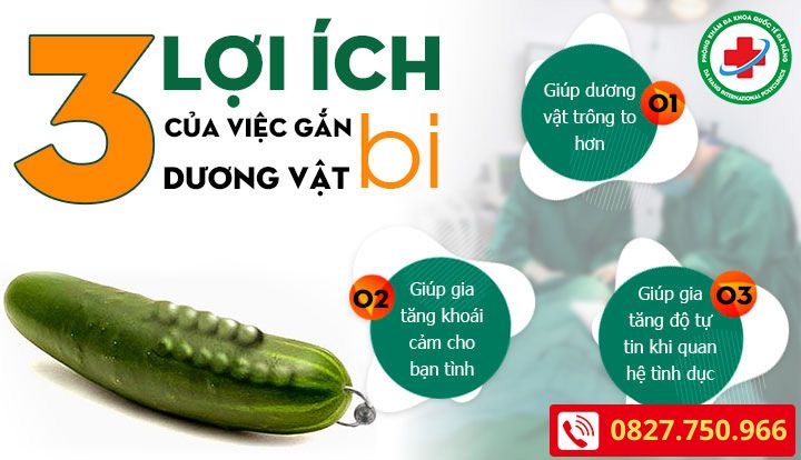 lợi ích khi gắn bi dương vật