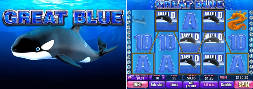Slot game Great Blue