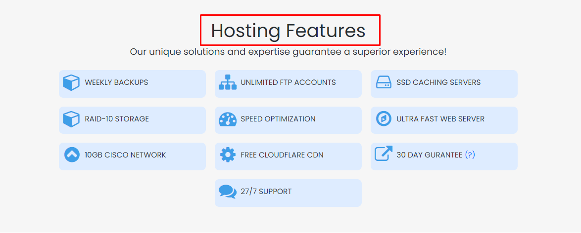 InterServer ASP-NET Web Hosting Features 