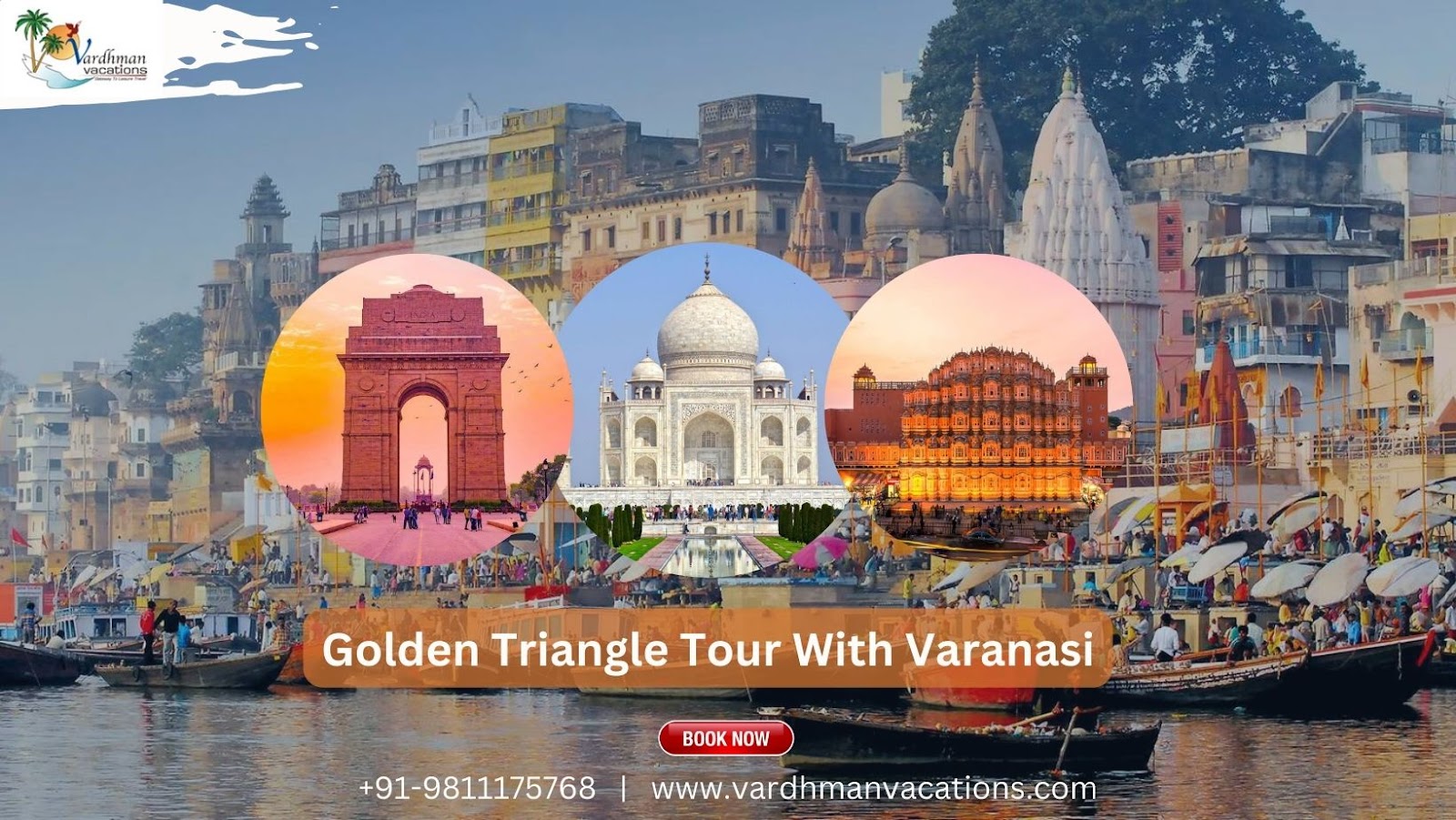 Golden Triangle Tour With Varanasi