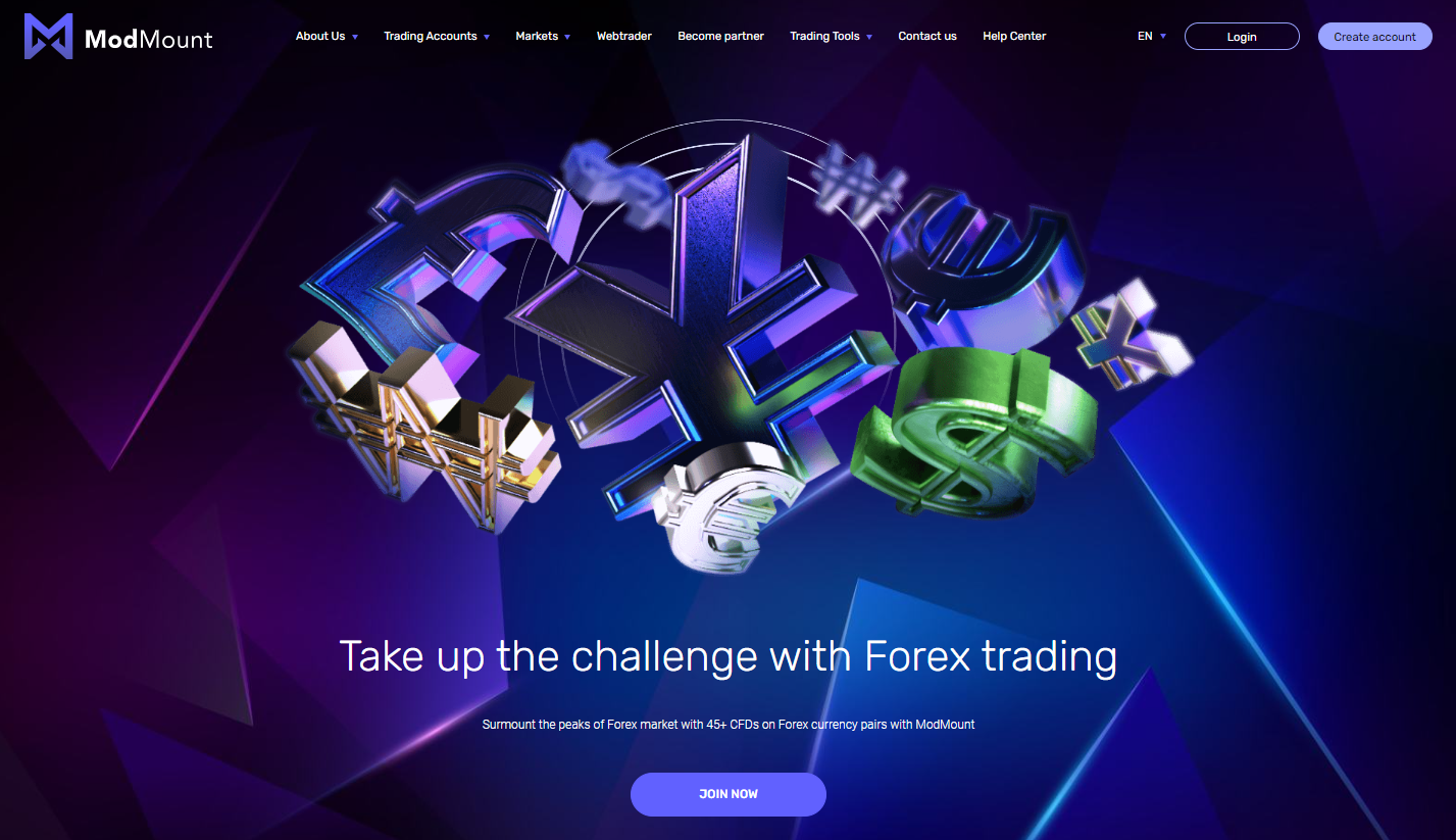 Colorful currency icons representing Forex trading with ModMount