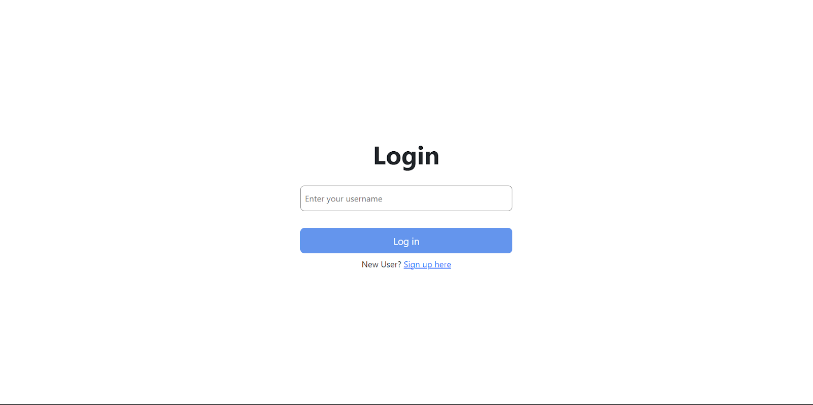 Login UI Component