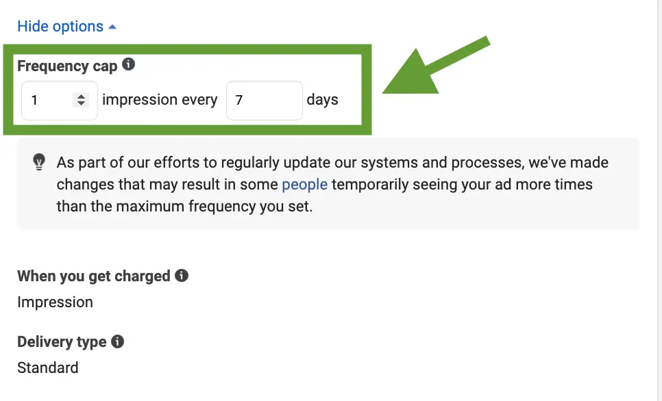 Facebook Ads Frequency 3