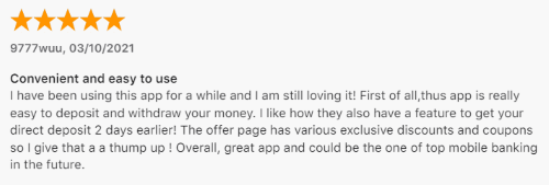 A glowing Cheese credit builder review from someone who thought the app was helpful and user-friendly. 