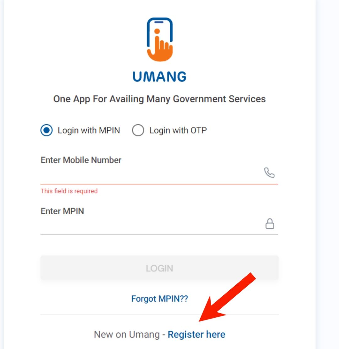 Login to UMANG App