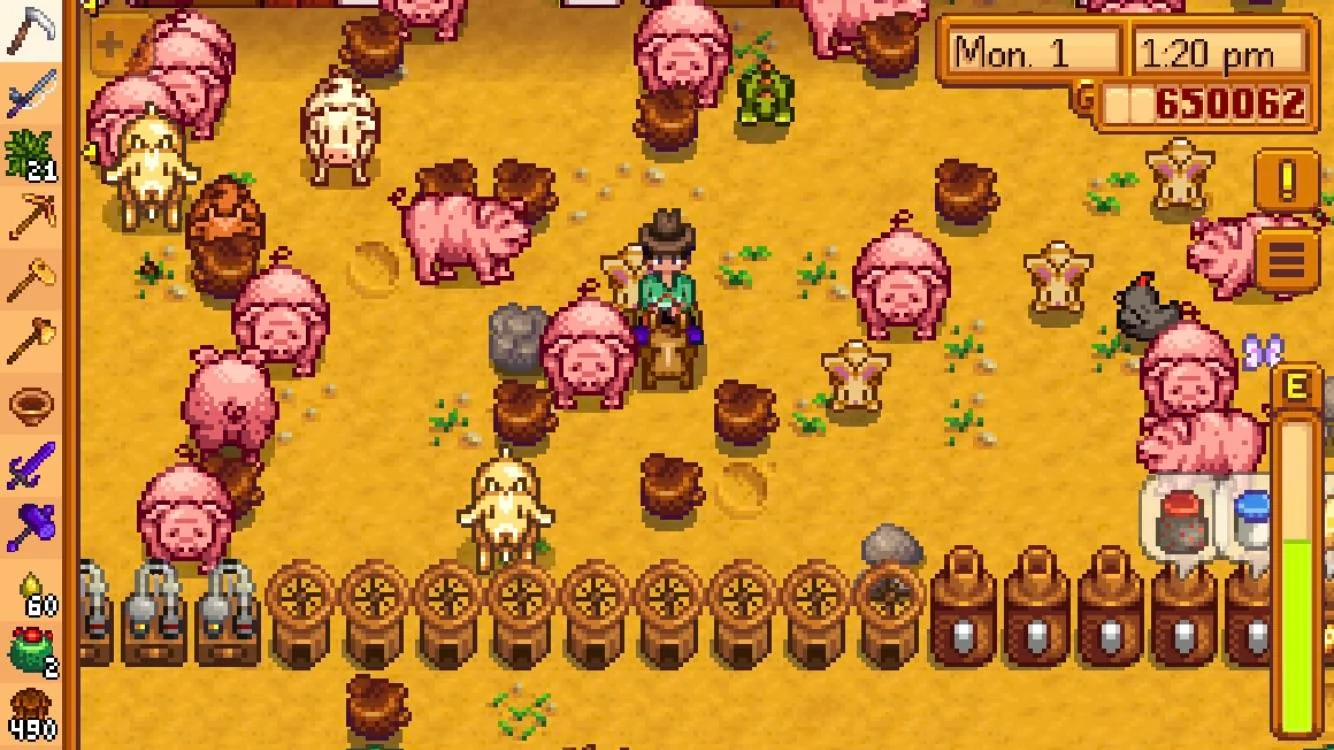 Pig and Truffle Stardew Valley