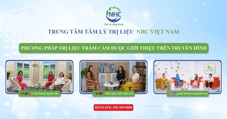 Phương pháp độc quyền của NHC Việt Nam điều trị dứt điểm trầm cảm nặng.