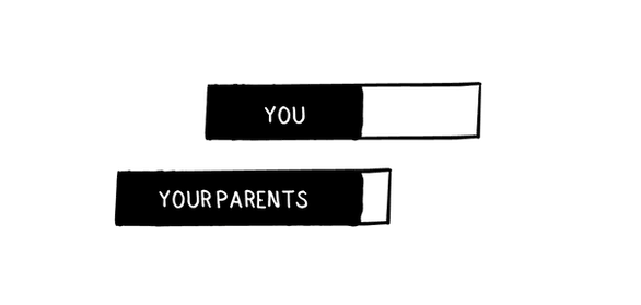 Your parents' lifeline