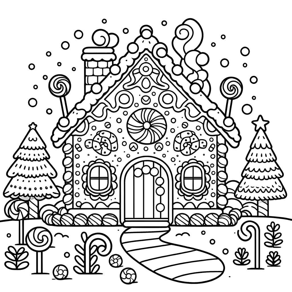 Desenhos de Casas para Colorir