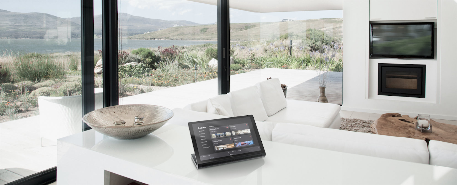 pinecrest smart home with Crestron smart technology