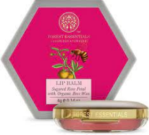 Forest Essentials Luscious Sugared Rose Petal Lip Balm