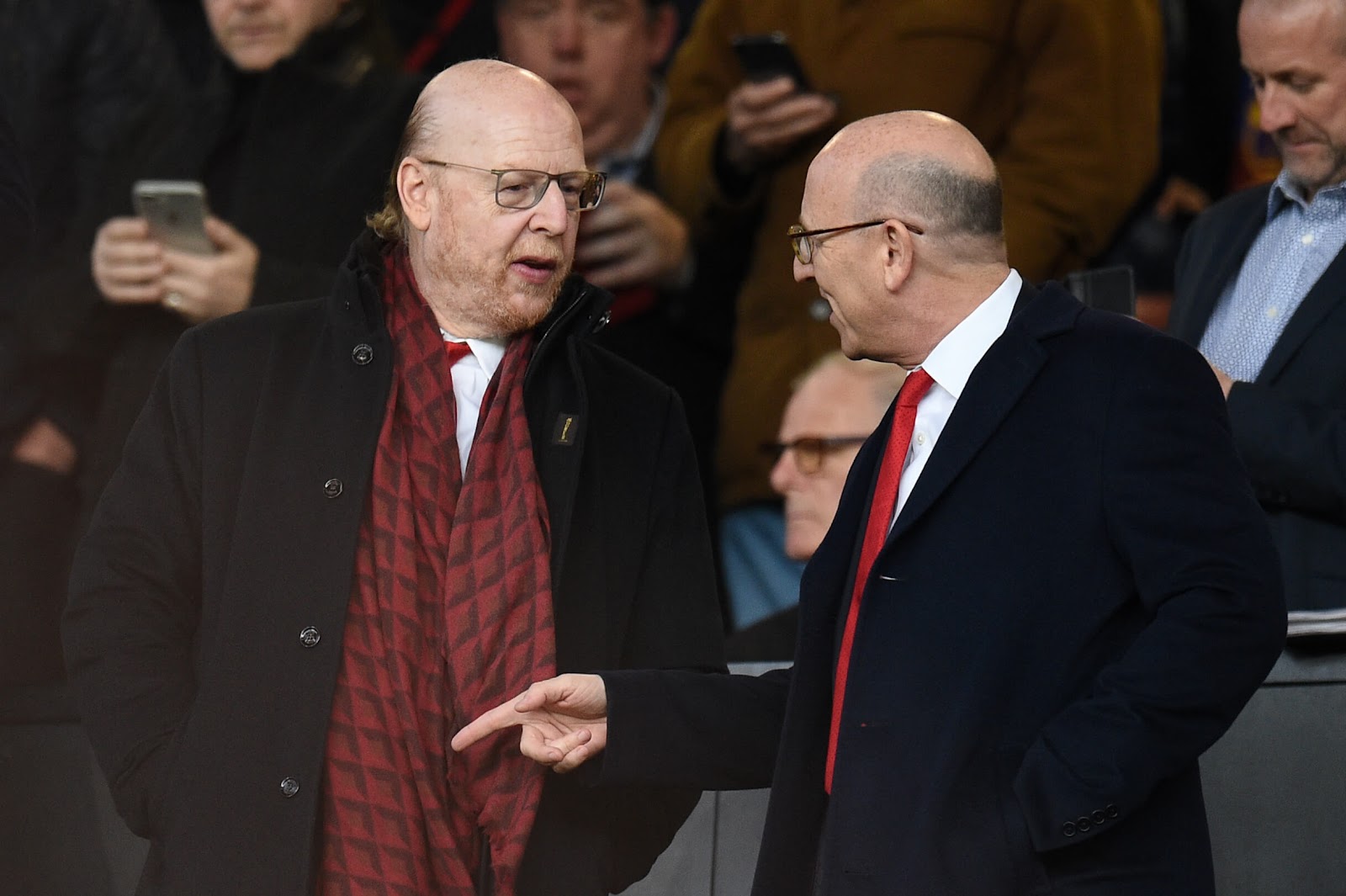 Avram and Joel Glazer