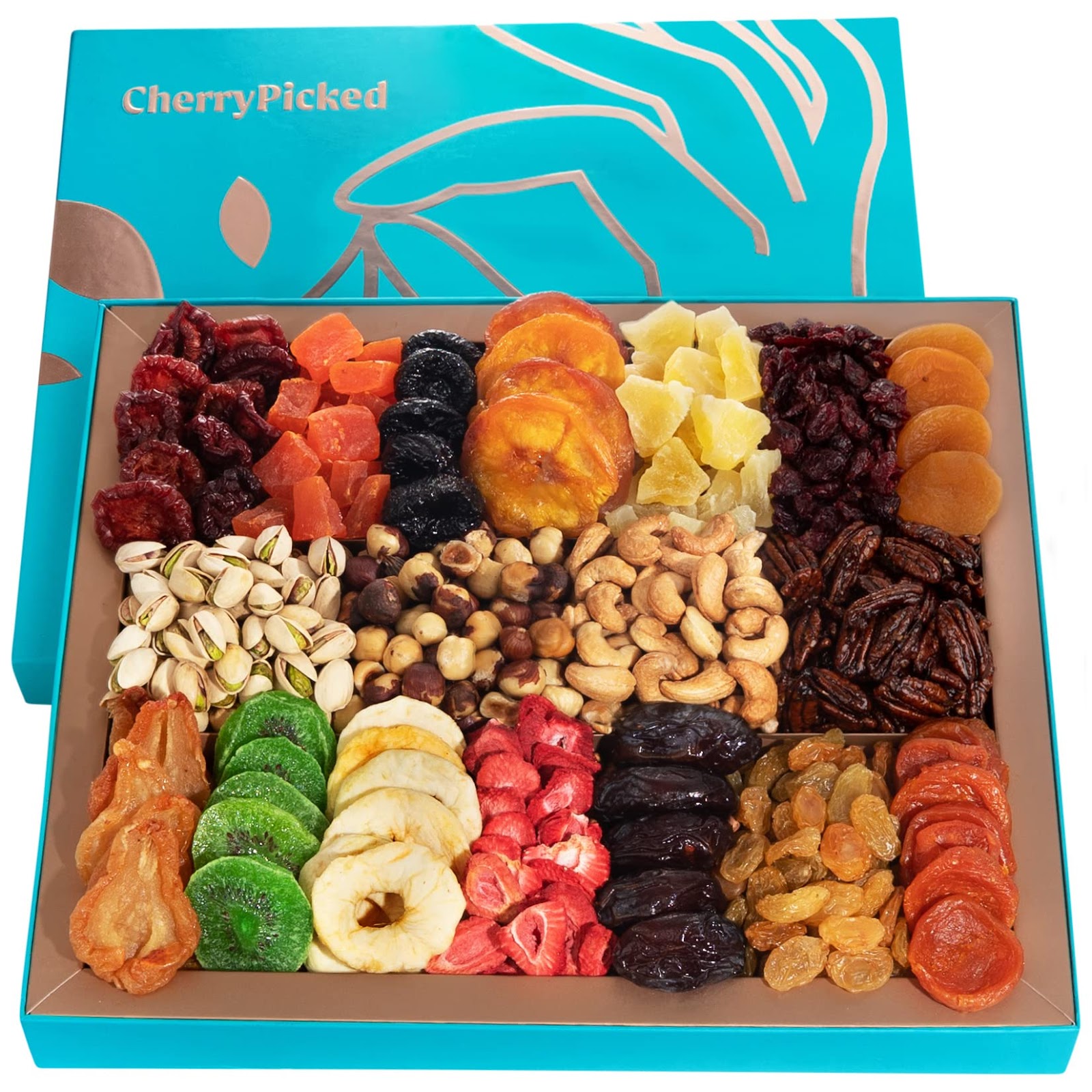 CherryPicked Christmas Dried Fruit And Nuts Gift Baskets