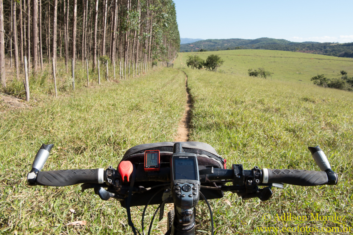 Bicicleta em Estrada Real, Minas Gerais. 