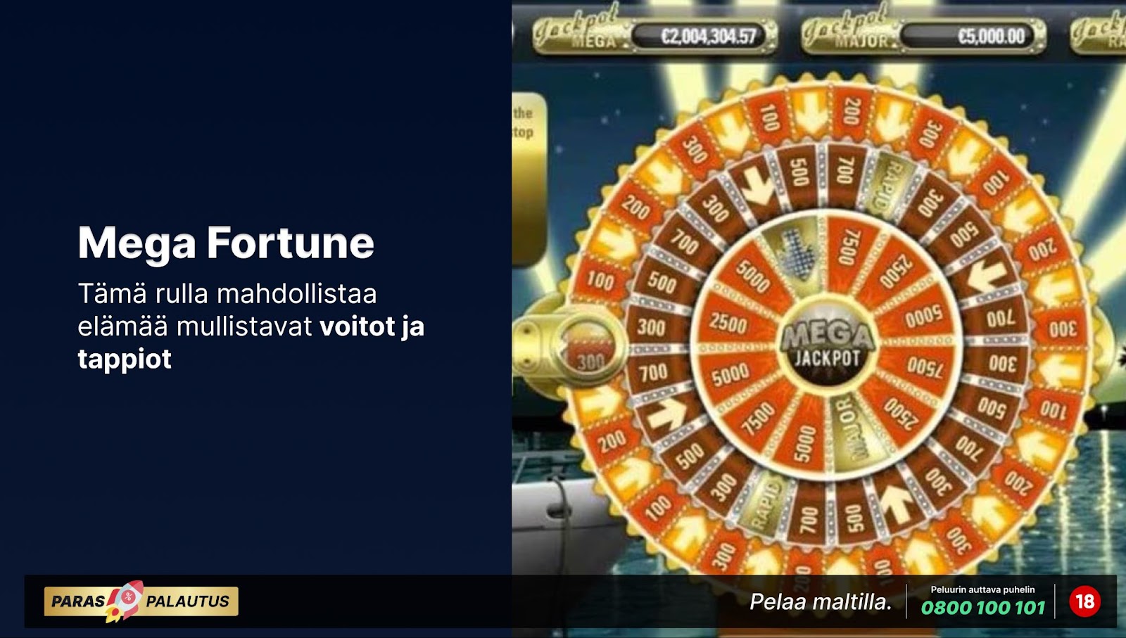 Mega Fortune jättipottipeli