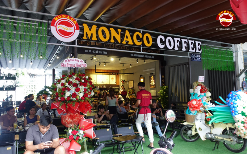 Cho đến nay, hệ thống Monaco Coffee đã có mặt tại hơn 30 tỉnh thành với 400 cửa hàng trên toàn quốc.