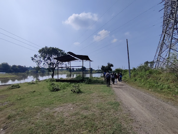 Bugsmirror team starts walking towards Junapani Waterfall