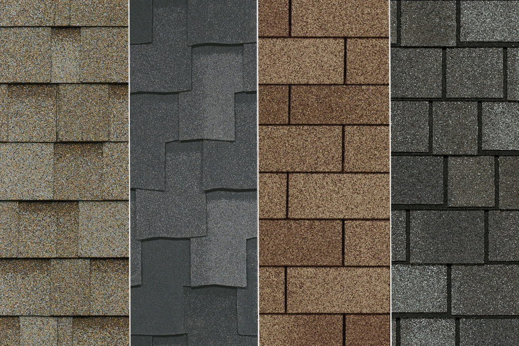 most common types of roofing material - Asphalt Shingles