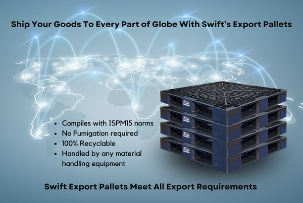 Ship your goods to every part of globe with swift's export pallets.