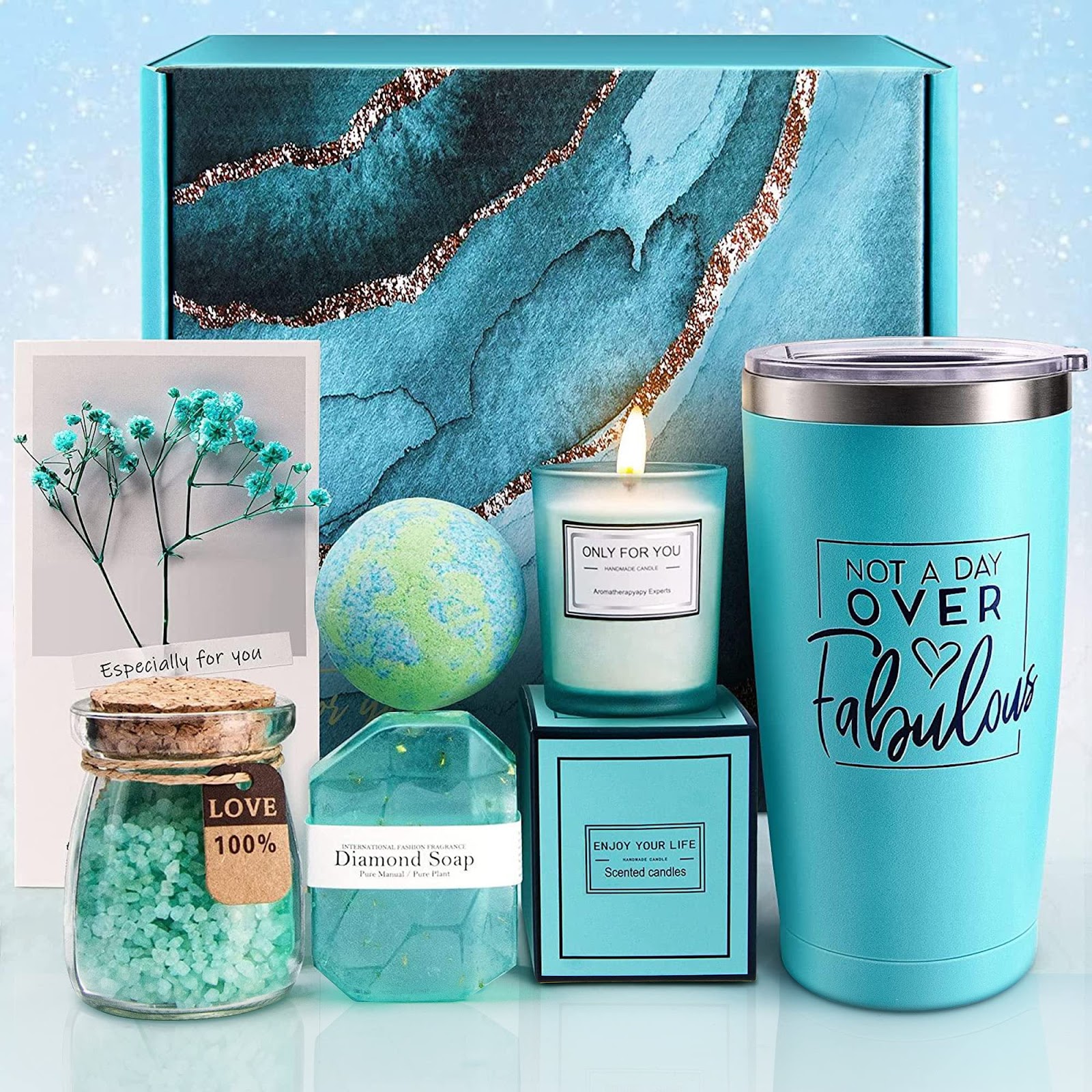 EUASOO Spa Gift Basket Set