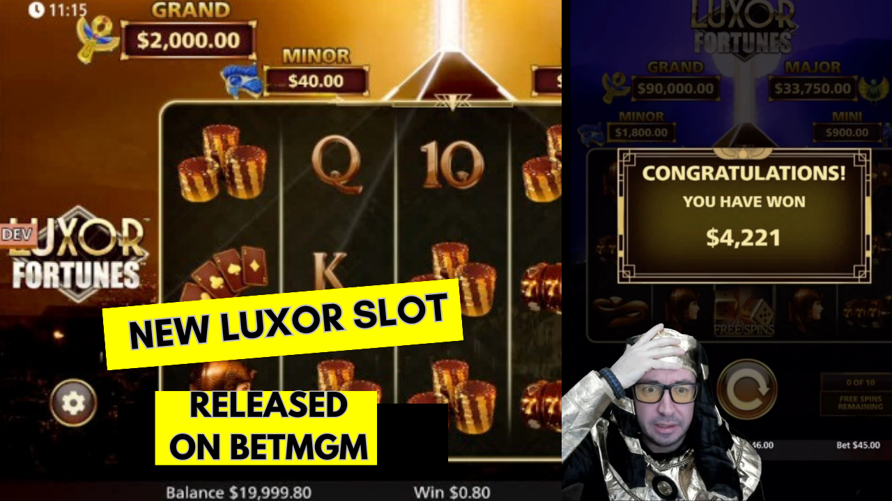 Luxor Fortunes Slot Game MGM