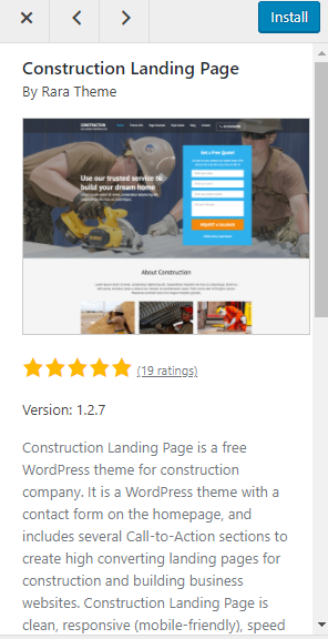 Construction Landing Page - How to Create an Online Course with WordPress in 2024