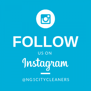 Follow NG1 City Cleaners on Instagram for more cleaning tips