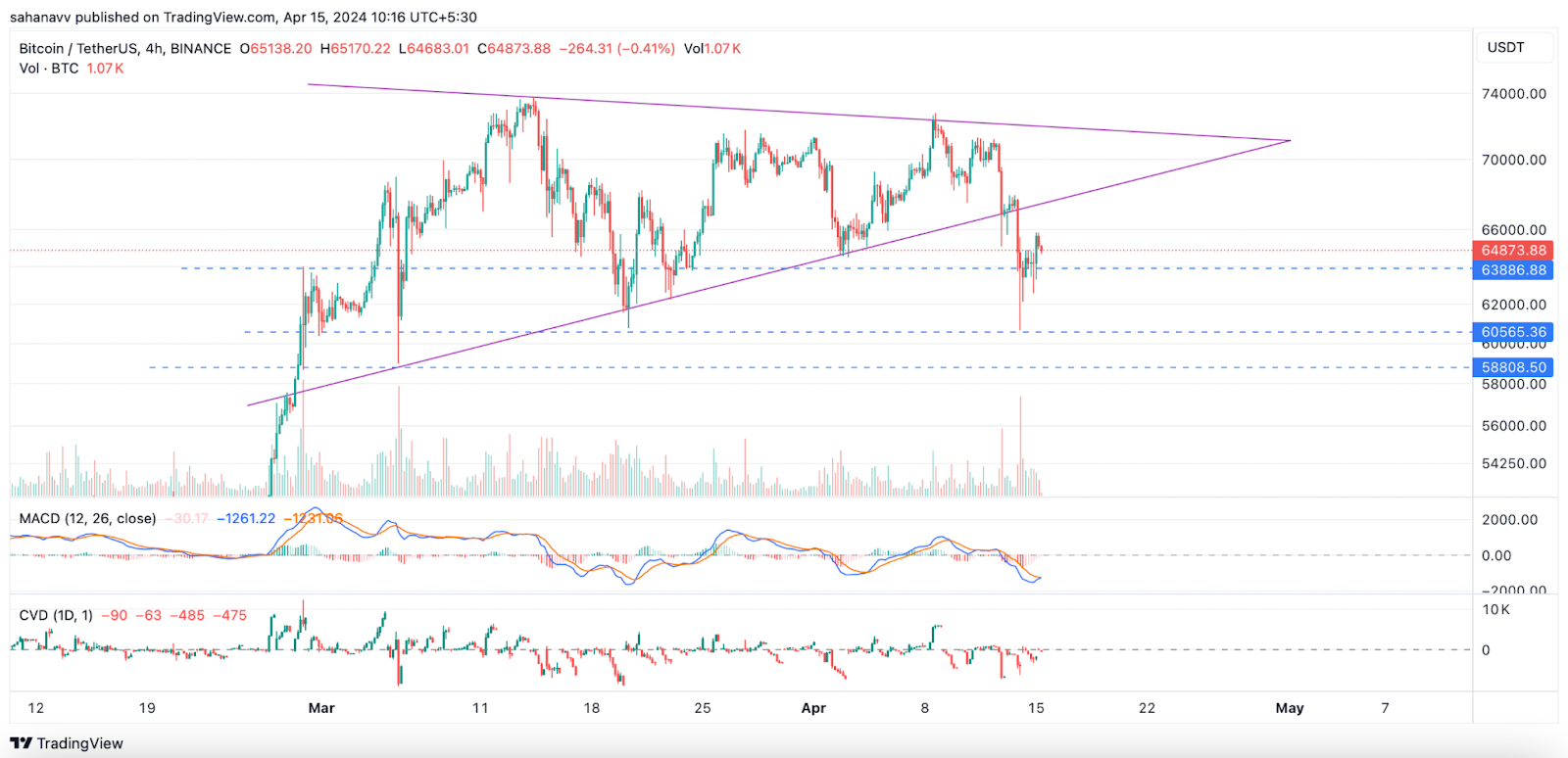 Com o preço do BTC preso em torno de US$ 65.000: aqui está a perspectiva de alta para o Bitcoin no longo prazo