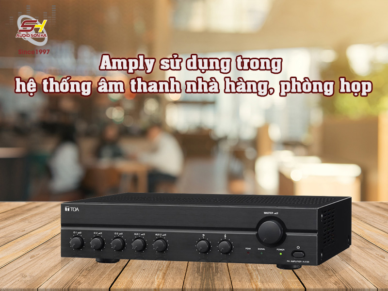 Thiết bị âm thanh nhà hàng phòng họp bao gồm những gì ?