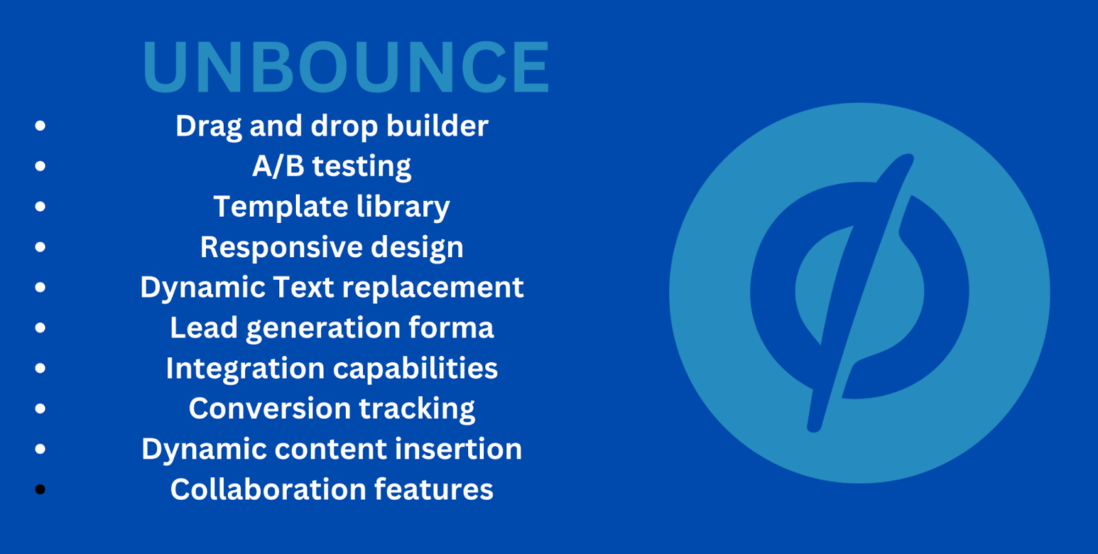 Unbounce A/B testing