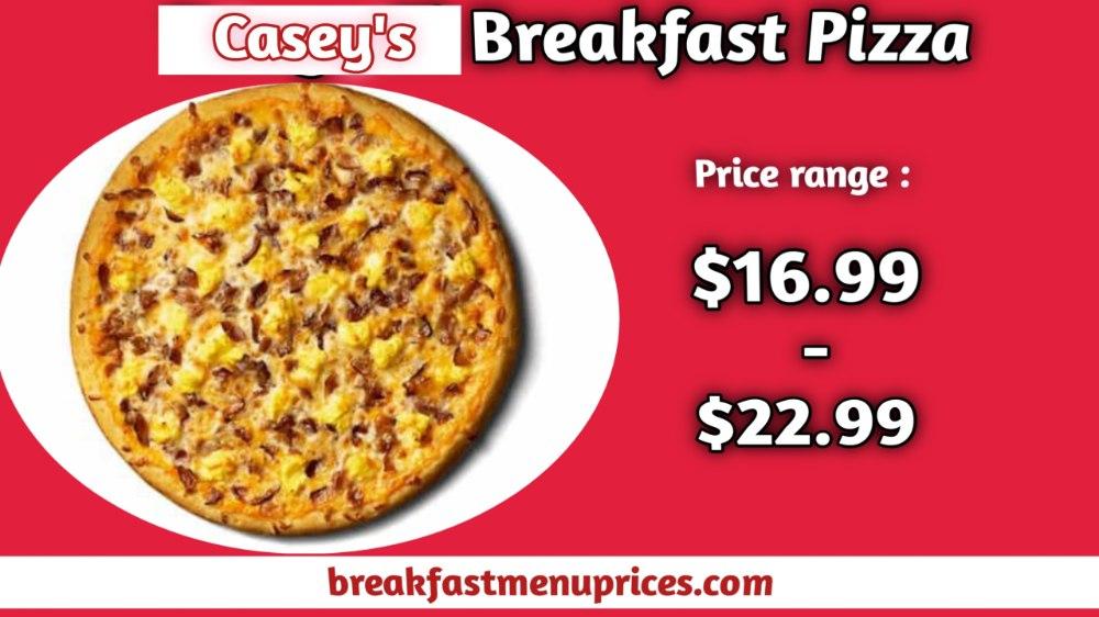 Casey's Breakfast Menu With Prices