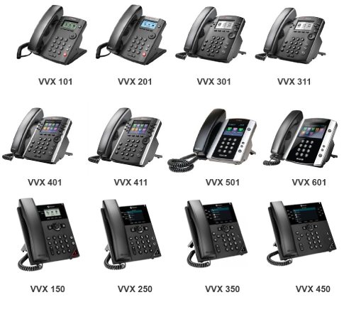 Polycom VVX - Supported Phones