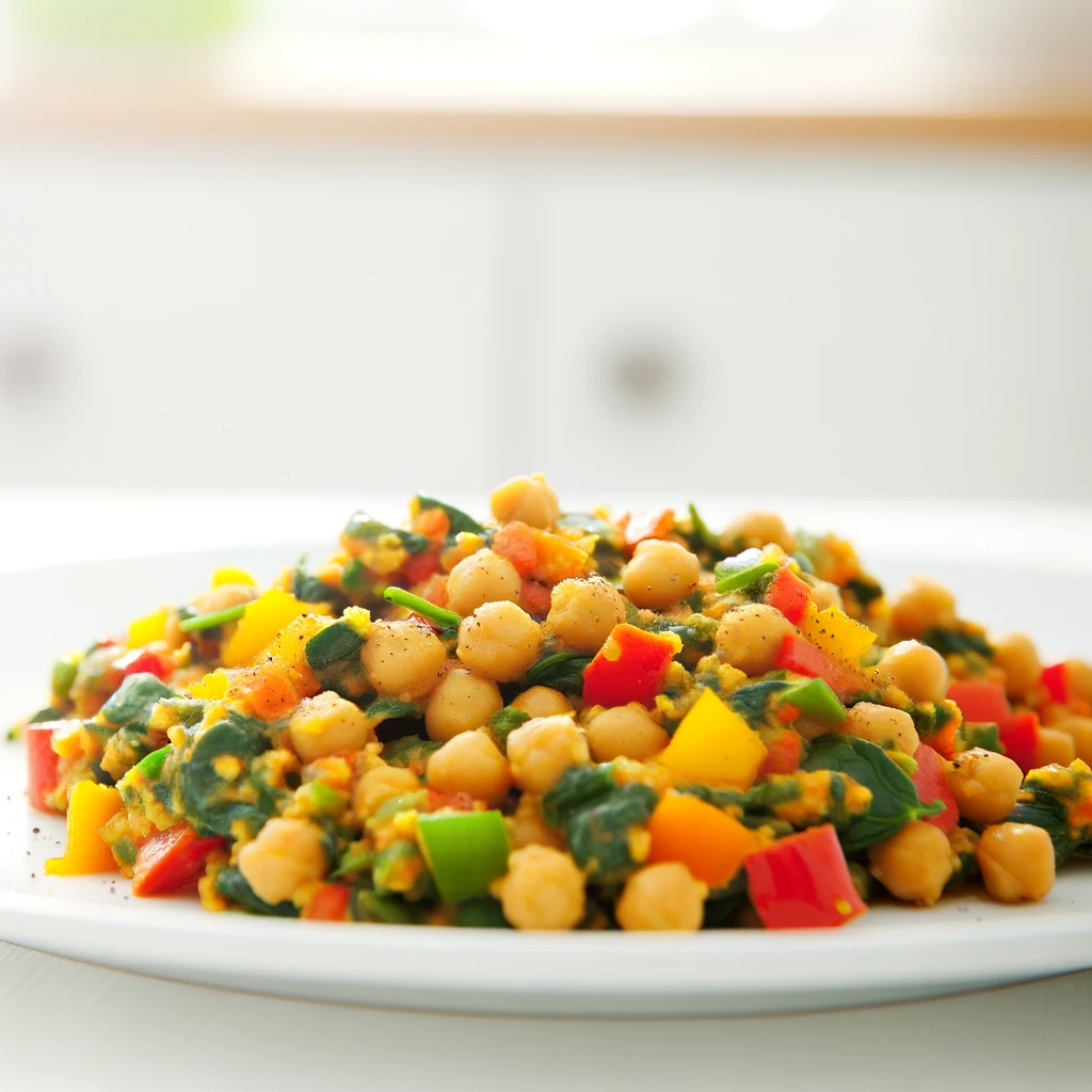 chickpea-scramble-for-breakfast