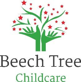 A logo for a childcare company

Description automatically generated