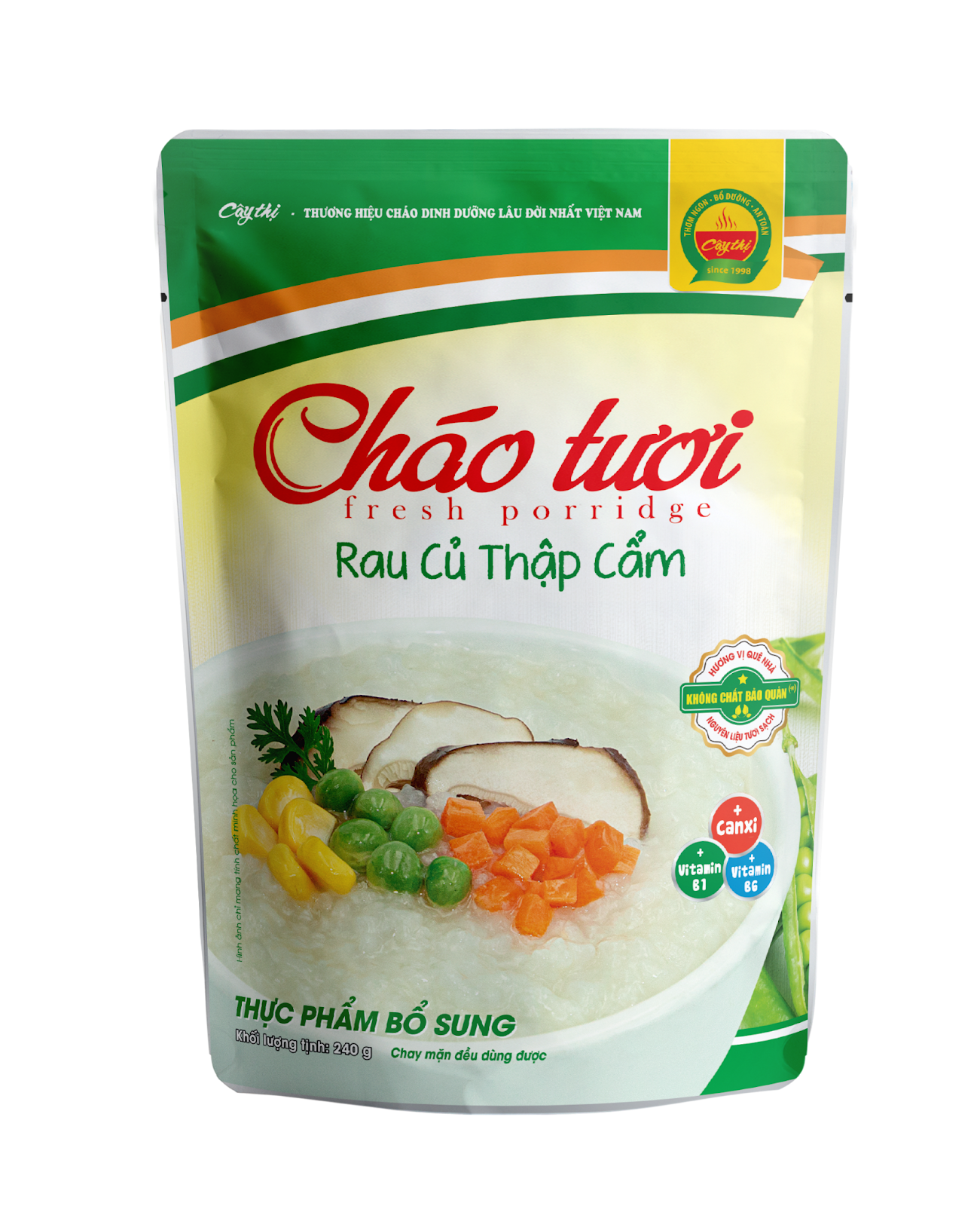 Lợi ích của cháo tươi