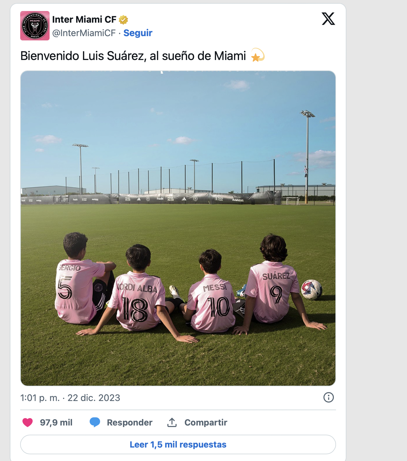 Inter Miami oficializó la contratación de Luis Suárez por la temporada 2024