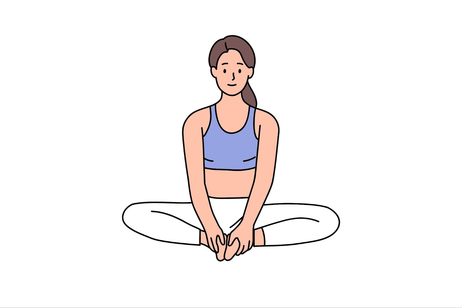 Yoga For Depression(Bound Angle pose)